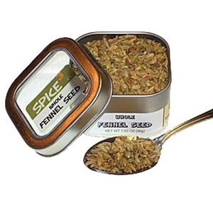 �t�F���l���V�[�h�̊ۂ��Ɗʋl SpiceCubed Whole Fennel Seed Tin