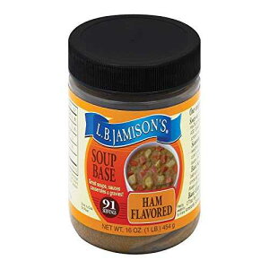 L.B.Jamison Lb Jamison Soup Base Ham, 16 oz