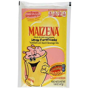 Flavored Mexican Atole 1.6oz (10 Pack) (Strawberry) Maizena Flavored Mexican Atole 1.6oz (10 Pack) (Strawberry)