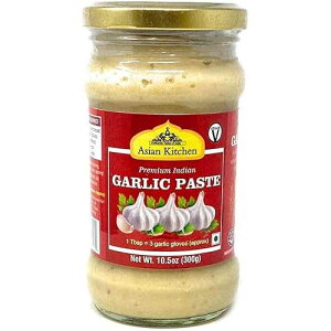 Asian Kitchen Garlic Cooking Paste 10.5oz (300g) Glass Jar ~ Vegan Gluten Free NON-GMO No Colors Indian Origin Rani Brand Authentic Indian Products Asian Kitchen Garlic Cooking Paste 10.5oz (300g) Glass Jar ~ Vegan