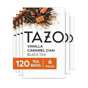 20?? (6? ?), ??? ??? ?? ??, ?? ??, ???, ??? ??, 20?? (6? ?) TAZO Chai Tea Bags, Vanilla Caramel Chai, Caffeinated tea, 120 Total Bags (20ct - Pack of 6)