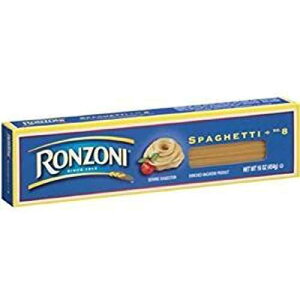 �����]�[�j �X�p�Q�b�e�B �}�J���j 16 �I���X 3�p�b�N�B Ronzoni Spaghetti Macaroni 16 Oz. Pack Of 3.