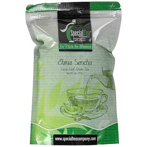 �X�y�V�����e�B�[ ���[�Y���[�t�Β��A���������I�[�K�j�b�N�A8�I���X Special Tea Loose leaf Green Tea, China Sencha Organic, 8 Ounce