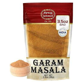 Spicy World Garam Masala Powder 3.5 Oz Salt Free, Vegan Indian Origin Garam Masala Spice Powder Spicy World Garam Masala Powder 3.5 Oz Salt Free, Vegan Indian Origin Garam Masala Spice Powder