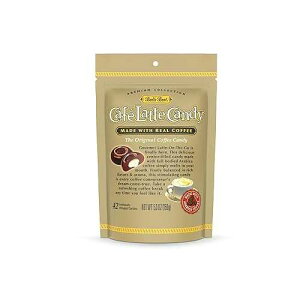 ?? ??? ?? ??, 5.3?? ? (12? ?) Bali's Best Cafe Latte Candy, 5.3 Oz (Pack of 12), Individually Wrapped Hard Candy with Latte Filled Center, Made with Real Sumatran Coffee, Halal