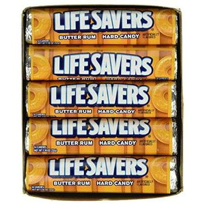 ??????? ?? ? ?? 20? ? (?? 14??) Life Savers Lifesavers Butter Rum Candy, 14 Count (Pack of 20)