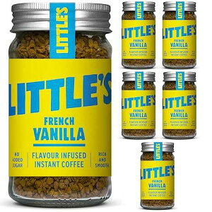 Little's Coffee Little's Bourbon Vanilla Flavoured Instant Coffee 50 g (Pack of 6)