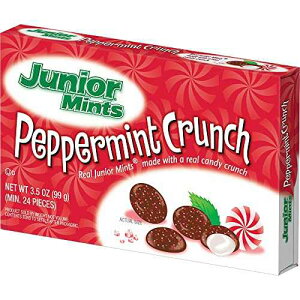 �y�p�[�~���g �N�����` 3.5�I���X by �W���j�A�~���g ���[�J�[�i�� 53965 PEPPERMINT CRUNCH 3.5OZ by JUNIOR MINTS MfrPartNo 53965