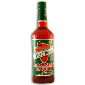 �p�b�g�E�I�u���C�G���̃X�g���x���[�_�C�L���~�b�N�X�A33.8�I���X Pat O'Brien's Strawberry Daiquiri Mix, 33.8 oz
