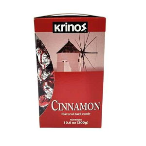 ??? ? ?? ?? - ???? - 10.6?? ?? Krinos Cinnamon Hard Candy,Individually Wrapped, 10.6 oz, Imported from Greece