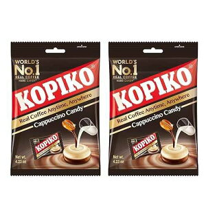 �R�s�R �J�v�`�[�m �L�����f�B 4.23 �I���X 2 �p�b�N 2 Packs Kopiko Cappuccino Candy 4.23 Oz