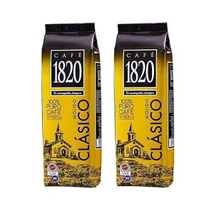 �J�t�F 1820 �O���E���h �� �R�X�^���J�O�����R�[�q�[ �� 17.5�I���X (2�p�b�N) Cafe 1820 Ground �� Costa Rican Gourmet Coffee �� 17.5oz (Pack of 2)