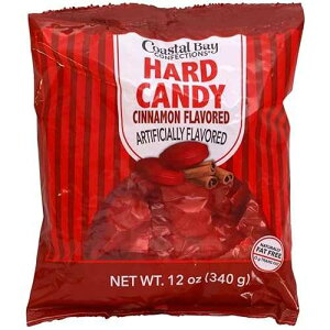 Coastal Bay �V�i���������̃n�[�h �L�����f�B�[ 10 �I���X �o�b�O by Coastal Bay Confections Greenbrier International Coastal Bay Cinnamon Flavored Hard Candy 10 Oz Bag by Coastal Bay Confections