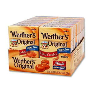���F���^�[�X �����~�j�L���������L�����f�B Werther's Original Werthers Sugar Free Mini Caramel Candies