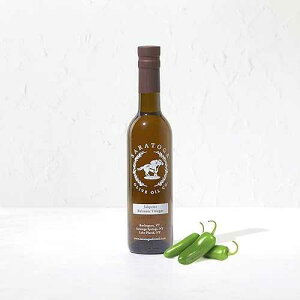 �T���g�K �I���[�u �I�C�� �J���p�j�[ �n���y�[�j�� �z���C�g �o���T�~�R �r�l�K�[ 375ml (12.7�I���X) Saratoga Olive Oil Co. Saratoga Olive Oil Company Jalapeno White Balsamic Vinegar 375ml (12.7oz)