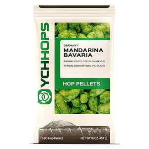 �h�C�c�}���_���i�o�C�G�����y���b�g�z�b�v 1�|���h ArtisanHops German Mandarina Bavaria Pellet Hops 1 lb