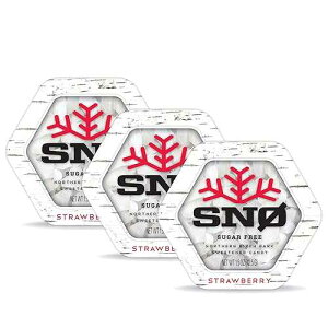 ?? KETO ???? ?? ? (3? ?) - SNO 1.5?? ? - ?? ??? ??, ? 2?? ?? | ?????, ??? ?? ???, ? GMO, ??, GF & ?? | ???? ?? ??? ??! Strawberry KETO Xylitol Candy C