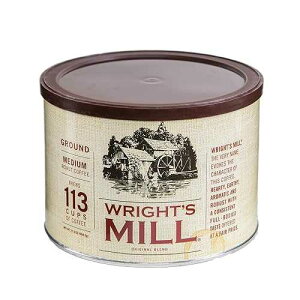 ?? ????? ??? ? ???? ??? ?? ??, 21.5?? ? Red Diamond Ground Coffee, Wright's Mill Original Blend, Medium Roast, Hearty, Earthy, Aromatic & Robust, 21.5 Ounce Resealable Can