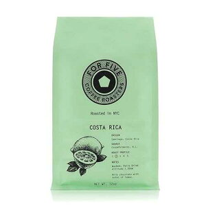 For Five Coffee Roasters - �j���[���[�N�Ń��[�X�g - �R�X�^���J �����e�N���\�� ���C�g���[�X�g (���Y�n: �T�����A�S�A�R�X�^���J)�A�S�� 12 �I���X For Five Coffee Roasters - Roasted In NYC - Costa Rica Monte Cri