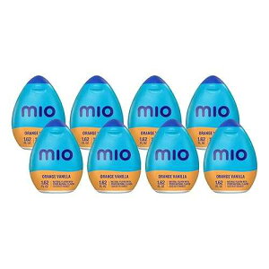 ?? ??? ?? ? ???, ??? ???, 46mL (8? ?) Mio Vitamins Water Enhancer, Orange Vanilla, Each with Essential Vitamins & Electrolytes, 1.62 oz. (Pack of 8)