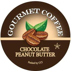 ??? ?? ?? ? ?? ??, 100? ?? ?? ? Gourmet Coffee Chocolate Peanut Butter Flavored Coffee Pods - 100 Count Single Serve Cups Compatible with Keurig Brewers - Rich, Chocolatey & Nutty Gourmet Roast