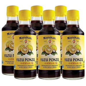 ??? ?? ?? ?? ???, 12?? (6?) Marukan Ponzu Yuzu Soy Citrus Dressing (yellow label), 12 Ounce Glass Bottle (Pack of 6)
