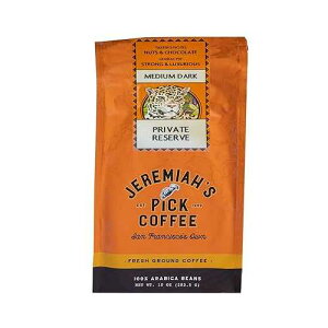�v���C�x�[�g ���U�[�u - �h���b�v�p�҂����R�[�q�[ - 10�I���X�A�J�t�F�C������ Jeremiah's Pick Coffee Private Reserve - Ground Coffee for Drip - 10oz, Caffeinated