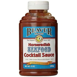 Beaverton �J�N�e���\�[�X�X�N�C�[�Y�{�g���A13�I���X (6�p�b�N) Beaverton Cocktail Sauce Squeeze Bottle, 13-Ounce (Pack of 6)