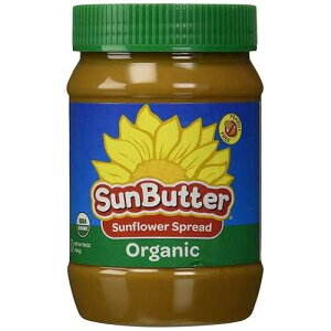 SunButter �I�[�K�j�b�N �q�}���� �V�[�h �X�v���b�h �N���[�~�[ - 16 �I���X SunButter Organic Sunflower Seed Spread Creamy - 16 oz