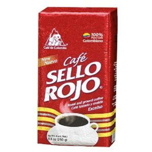 Sello Rojo ���[�X�g & �O���E���h �R�[�q�[�A8.8 �I���X (250g) (8 �p�b�N) COLCAFE Sello Rojo Roast & Ground Coffee , 8.8 - ounce (250g) (Pack of 8)