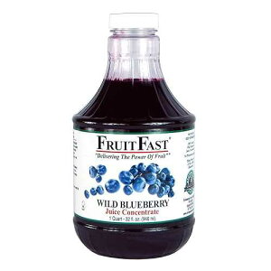 ????? ???? 100% ?? ?? ???? ?? ??? | ???, Non-GMO, ??? ? BPA ??, ?? ?? ?? ?? ??? - ??? ?? ?? ??* (946ml) Wild Blueberry Juice Concentrate by FruitFast - (32 FL OZ