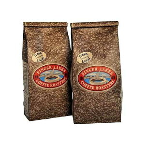 Finger Lakes Coffee Roasters�ANutty Buddy Coffee�A���ӁA16 �I���X�o�b�O (2 �p�b�N) Finger Lakes Coffee Roasters, Nutty Buddy Coffee, Ground, 16-ounce bags (pack of two)