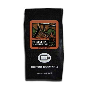 ?? ??? ???? ??? 12?? (?? ??) Coffee Beanery Sumatra Mandheling Specialty Coffee | 1 Bag of 12oz. Coffee (Coarse) | Dark Roast