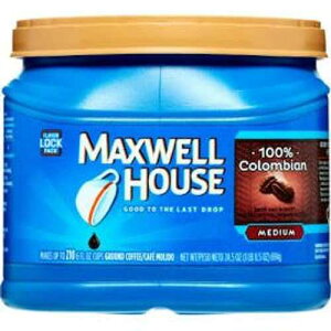 Maxwell House Ground Coffee�A100% �R�����r�A�Y�A24.5 �I���X (3 �p�b�N) Maxwell House Ground Coffee, 100% Columbian, 24.5 Ounce (Pack of 3)