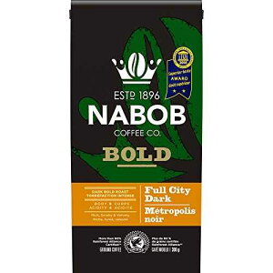 NABOB Bold Full City Dark Ground Coffee, 1800g 3.97 Pounds 6 pack {Imported from Canada}