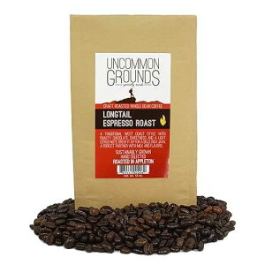 ??? ???? ???? ?? ??? - ??? ????? ??? (12?? ??) - ??? ??? ?? ??? ??? Uncommon Grounds Specialty Coffee Roasts ? Longtail Espresso Roast (12 oz Whole Bean) ? Artisan Roasted