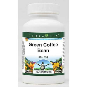 ���R�[�q�[�� - 450 mg (100 �J�v�Z���AZIN: 513655) - 3 �p�b�N Terravita Green Coffee Bean - 450 mg (100 Capsules, ZIN: 513655) - 3 Pack