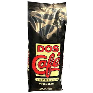 Dos Cafe �G�X�v���b�\ �S���R�[�q�[ 2.5�|���h Dos Cafe Espresso Whole Bean Coffee 2.5 Lbs