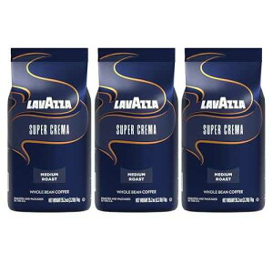 ??? ?? ??? ? ? ?? ???, ??? ????? ???, 2.2-??? ? (?? ???, 2.2 ??? (3? ?)) Lavazza Super Crema Whole Bean Coffee, Medium Espresso Roast, Arabica and Robusta Blend, 2.2 lb Bag