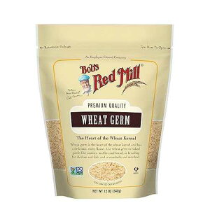 Bob's Red Mill Wheat Germ, 12oz (Pack of 1) - Non GMO, Vegan, Kosher Bob's Red Mill Wheat Germ, 12oz (Pack of 1) - Non GMO, Vegan, Kosher