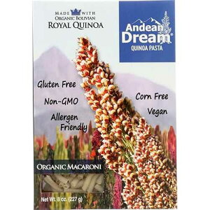 Andean Dream USDA Organic Quinoa Macaroni (12 Pack)