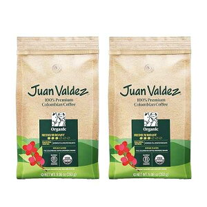 SC ?? ?? ??? ?? ??? ??, 10 oz, ?? - ???? ?? (2? ?) Juan Valdez Organic Ground Coffee, Balanced Roast 10 OZ - Premium Colombian Coffee USDA Organic Certified (Pack of 2)