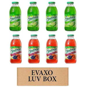 ?? ??- ????? ?? 16?? 8?, ????? ??, ????? ??? ?? ?. #N LUV BOX- variety Everfresh Juice 16 oz. pack of 8 , Everfresh Lime , Everfresh Peach Plum Pear. by evaxo