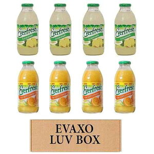 ?? ??- ????? ?? 16?? 8?, ????? ?????, ????? 100% ??? ??. #N LUV BOX- variety Everfresh Juice 16 oz. pack of 8 , Everfresh Lemonade , Everfresh 100% Orange Juice. by evaxo