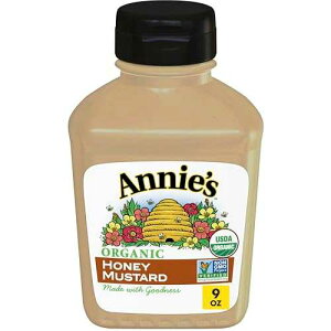 Annie's Organic Honey Mustard, Gluten Free, 9 oz Annie's Homegrown Annie's Organic Honey Mustard, Gluten Free, 9 oz