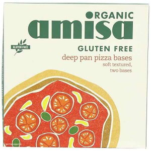 �A�~�T �I�[�K�j�b�N �O���e���t���[ �s�U�x�[�X 260g (3����) Amisa Organic Gluten Free Pizza Base 260 G (Pack of 3)
