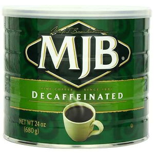 MJB ??, ???? ??, 680g MJB Coffee, Premium Decaf Ground Coffee, Medium Roast, 24 Ounce