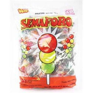 ?? ???? ??? ???? (40??) Vero Semaforo Lollipops - 40-Count