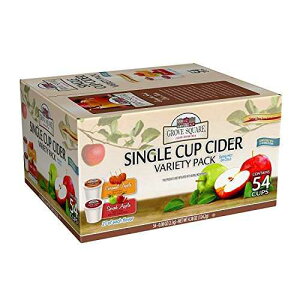 ??? ??? ??? ?? ?? ? ????? ?, 54?? (1? ?) Grove Square Cider Pods, Variety Pack, Single Serve (Pack of 54) (Packaging May Vary)