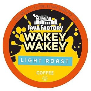 ?? ??? ?? ?? ??? ??? ??, ??? K ? ????, ??? ???, 40?? Java Factory Coffee Pods Light Roast Coffee Compatible with K Cup Brewers Including 2.0, Wakey Wakey, 40 Count
